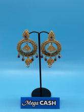 22CT FANCY DROP EARRINGS
